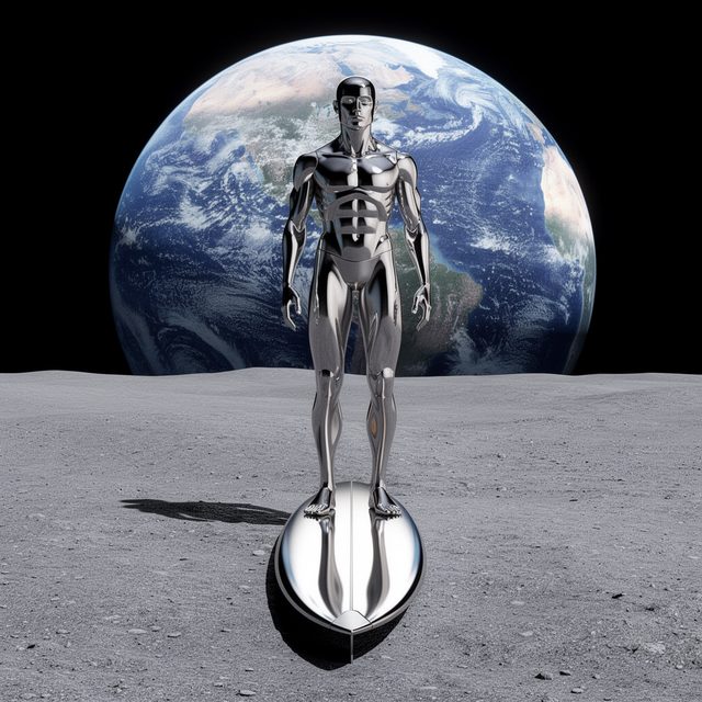 On the moon
